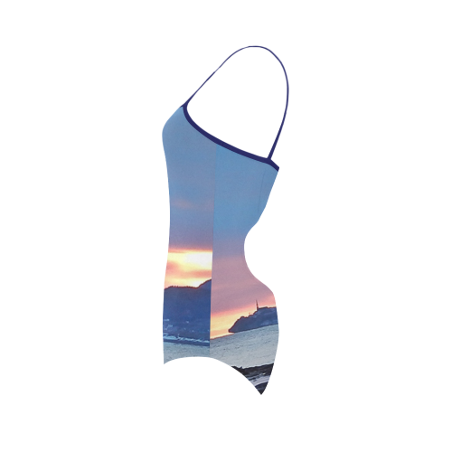 Sunrise in Tourelle Strap Swimsuit ( Model S05)