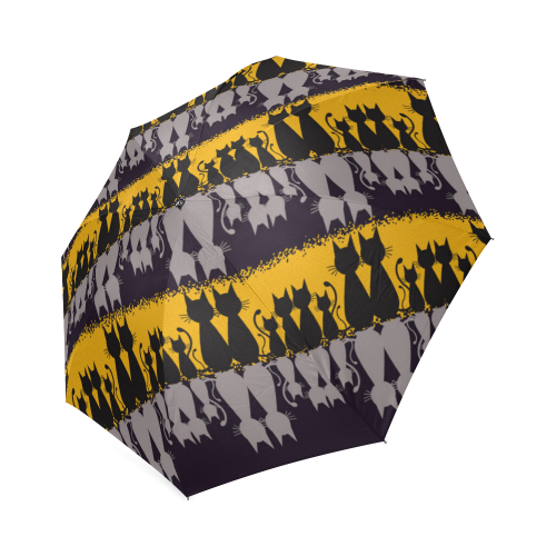 Cat Addiction Foldable Umbrella (Model U01)