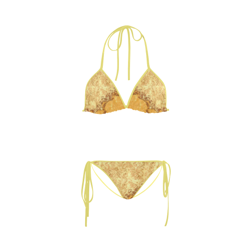 Vintage design Custom Bikini Swimsuit