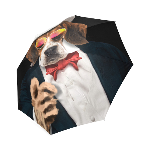 Cute Dog Foldable Umbrella (Model U01)