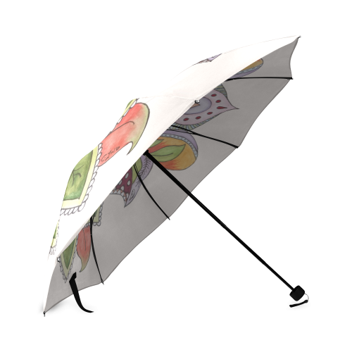 Alive beige Foldable Umbrella (Model U01)