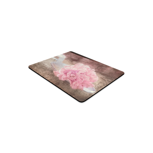 Vintage carnations on a spoon Rectangle Mousepad