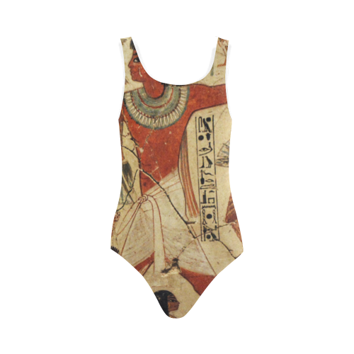 Ancient Egyptian Vest One Piece Swimsuit (Model S04)