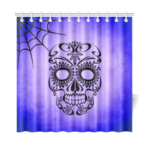 Skull_2015_0411 Shower Curtain 72"x72"