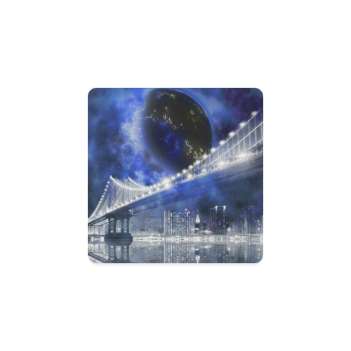 New! New York City Square Coaster