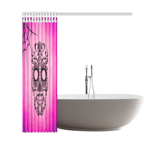 Skull_2015_0410 Shower Curtain 69"x70"