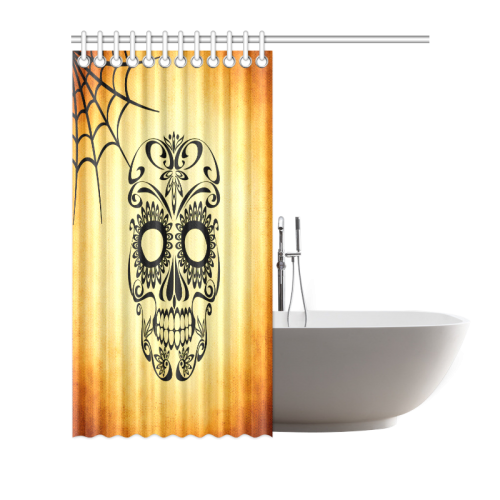 Skull_2015_0408 Shower Curtain 72"x72"