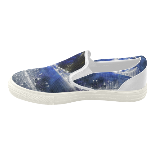 New! New York City Women's Slip-on Canvas Shoes (Model 019)