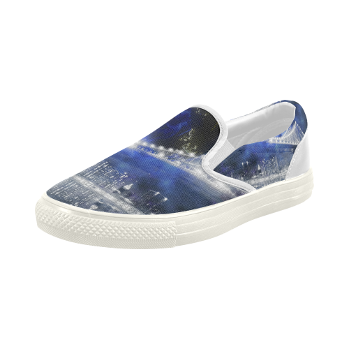 New! New York City Women's Slip-on Canvas Shoes (Model 019)