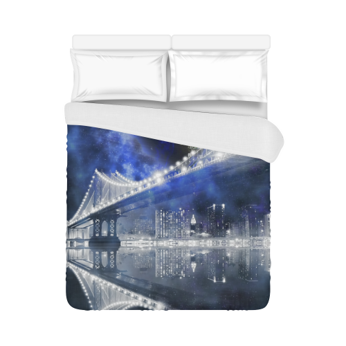 New! New York City Duvet Cover 86"x70" ( All-over-print)