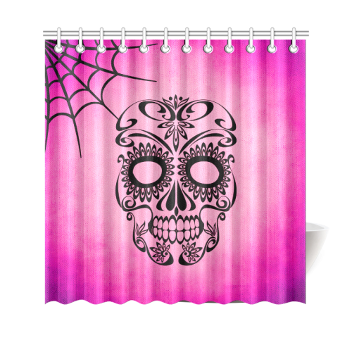 Skull_2015_0410 Shower Curtain 69"x70"