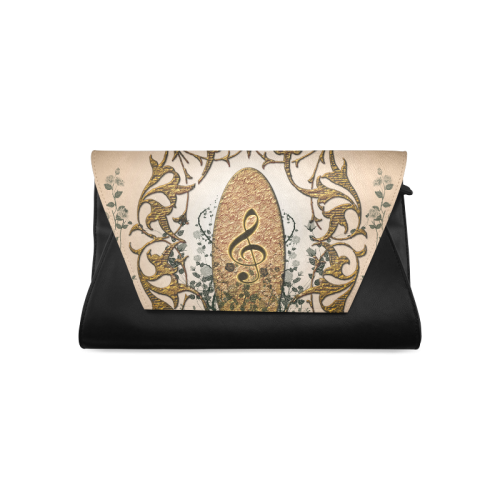 Music, clef Clutch Bag (Model 1630)