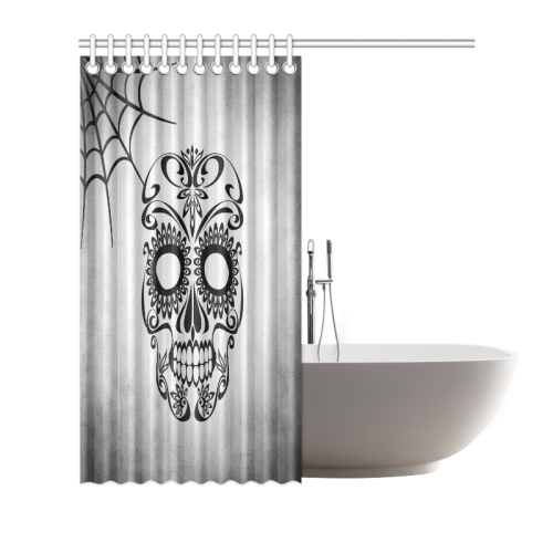 Skull_2015_0407 Shower Curtain 72"x72"