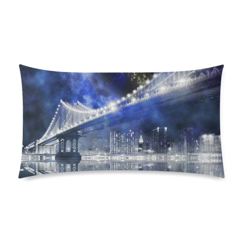 New! New York City Custom Rectangle Pillow Case 20"x36" (one side)