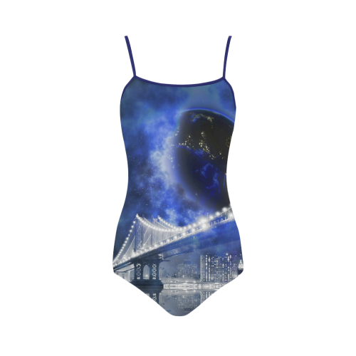 New! New York City Strap Swimsuit ( Model S05)
