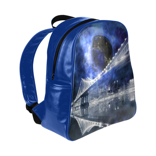 New! New York City Multi-Pockets Backpack (Model 1636)