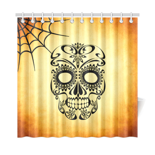 Skull_2015_0408 Shower Curtain 72"x72"