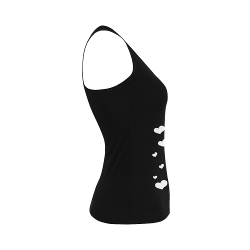 Love of the silhouettes Women's Shoulder-Free Tank Top (Model T35)