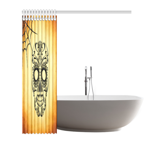 Skull_2015_0408 Shower Curtain 72"x72"