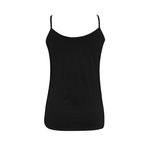 Love of the silhouettes Women's Spaghetti Top (USA Size) (Model T34)