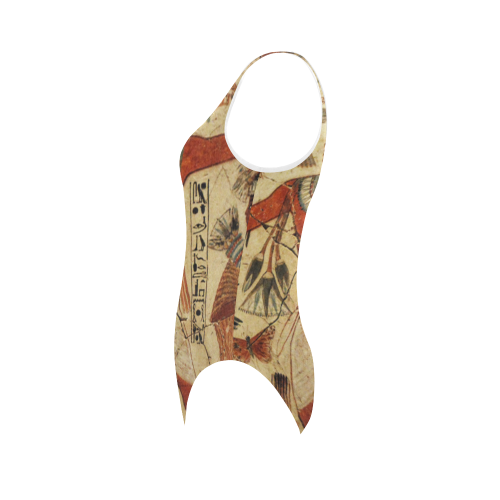 Ancient Egyptian Vest One Piece Swimsuit (Model S04)