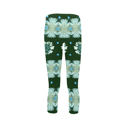 Floral and flowers in harmony Capri Legging (Model L02)