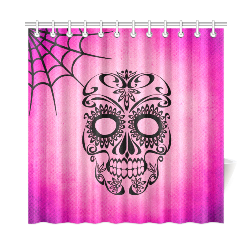 Skull_2015_0410 Shower Curtain 72"x72"