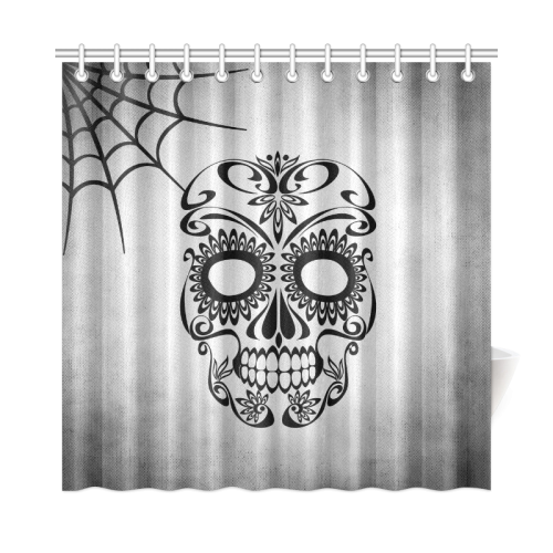 Skull_2015_0407 Shower Curtain 72"x72"