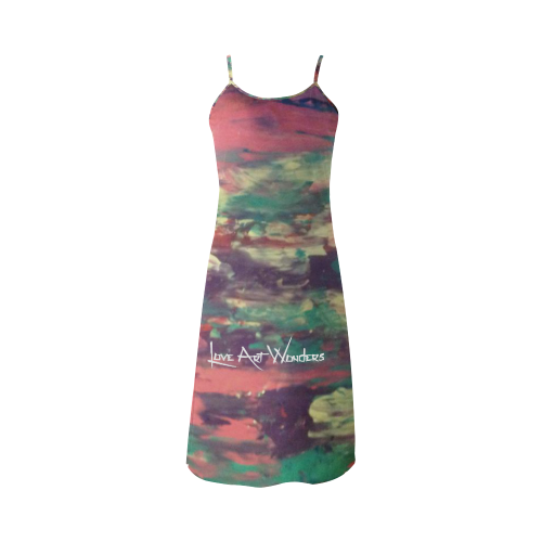 Pink Sunset Alcestis Slip Dress (Model D05)