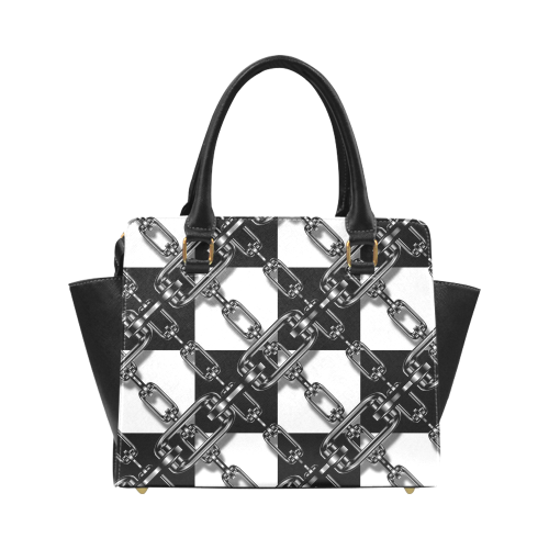 Checkered Chains Classic Shoulder Handbag (Model 1653) ID D227484