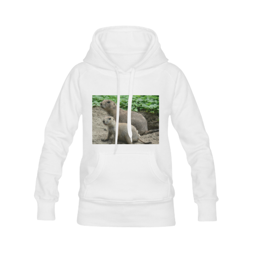 prairie dogs 04 Women's Classic Hoodies (Model H07)