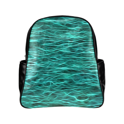 Water of Neon Multi-Pockets Backpack (Model 1636)