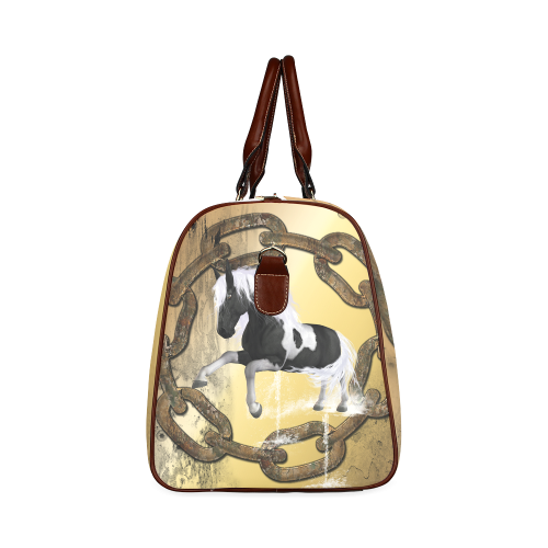 Wonderful horse Waterproof Travel Bag/Small (Model 1639)