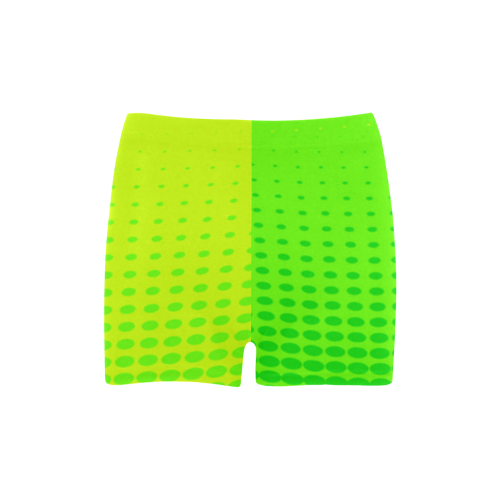 Halftone Lime and Apple Green VAS2 Briseis Skinny Shorts (Model L04)