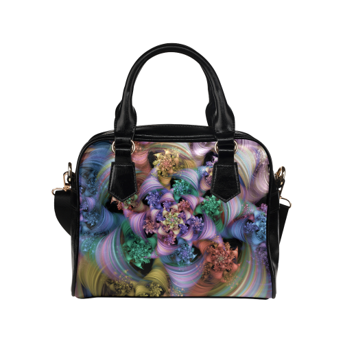 Bright Taffy Spiral Shoulder Handbag (Model 1634)