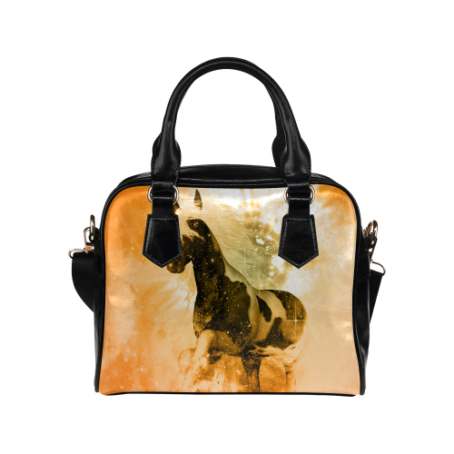 Running horse Shoulder Handbag (Model 1634)