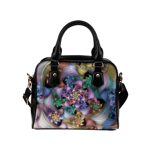 Bright Taffy Spiral Shoulder Handbag (Model 1634)