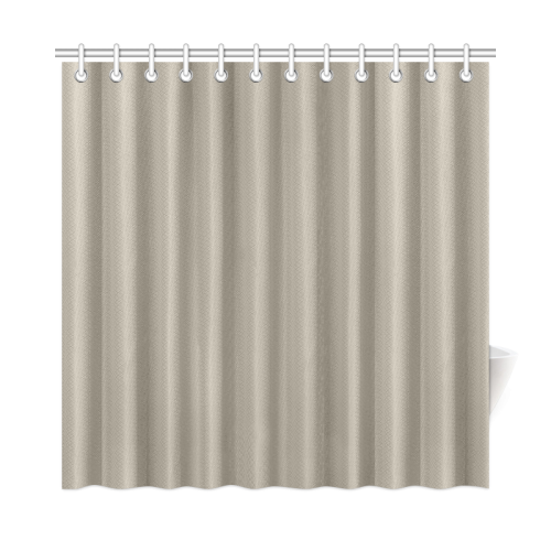 Aluminum Color Accent Shower Curtain 72"x72"