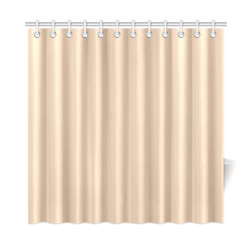 Apricot Illusion Color Accent Shower Curtain 72"x72"