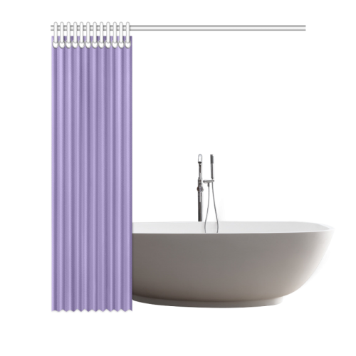Paisley Purple Color Accent Shower Curtain 72"x72"