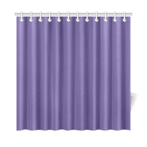 Ultra Violet Color Accent Shower Curtain 72"x72"
