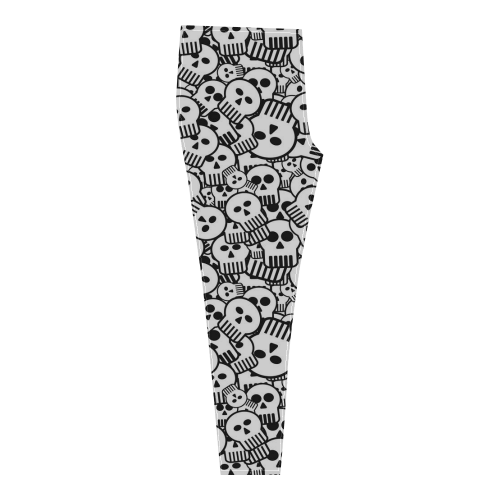 toon skulls Cassandra Women's Leggings (Model L01)