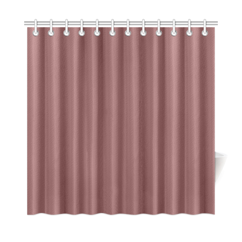 Apple Butter Color Accent Shower Curtain 72"x72"