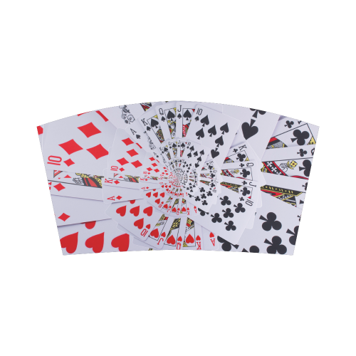 Casino Poker Royal Flush Spiral Droste Bandeau Top
