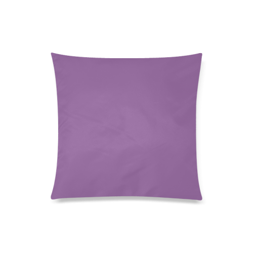 Dewberry Color Accent Custom Zippered Pillow Case 20"x20"(Twin Sides)