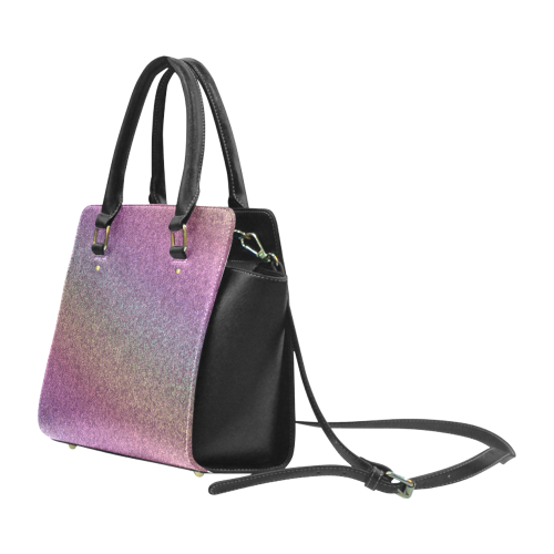 Rainbow Gradient Classic Shoulder Handbag (Model 1653)