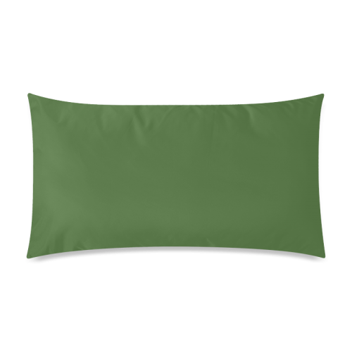Treetop Color Accent Rectangle Pillow Case 20"x36"(Twin Sides)
