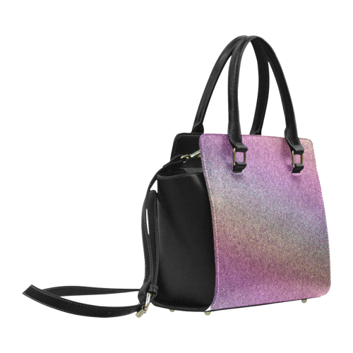 Rainbow Gradient Classic Shoulder Handbag (Model 1653)