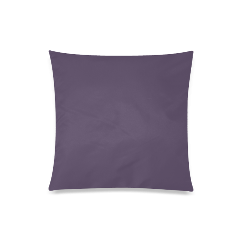 Indigo Color Accent Custom Zippered Pillow Case 20"x20"(Twin Sides)