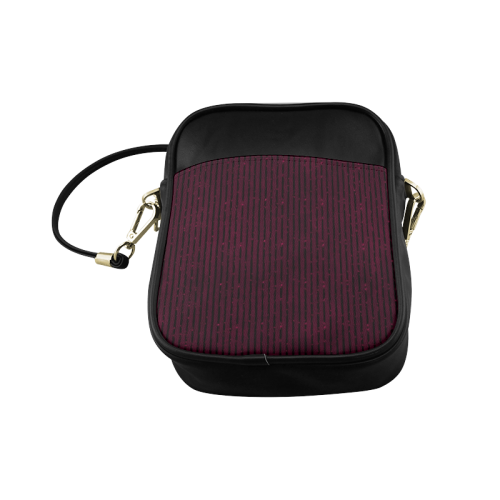 Anemone Glitter Stripe Sling Bag (Model 1627)